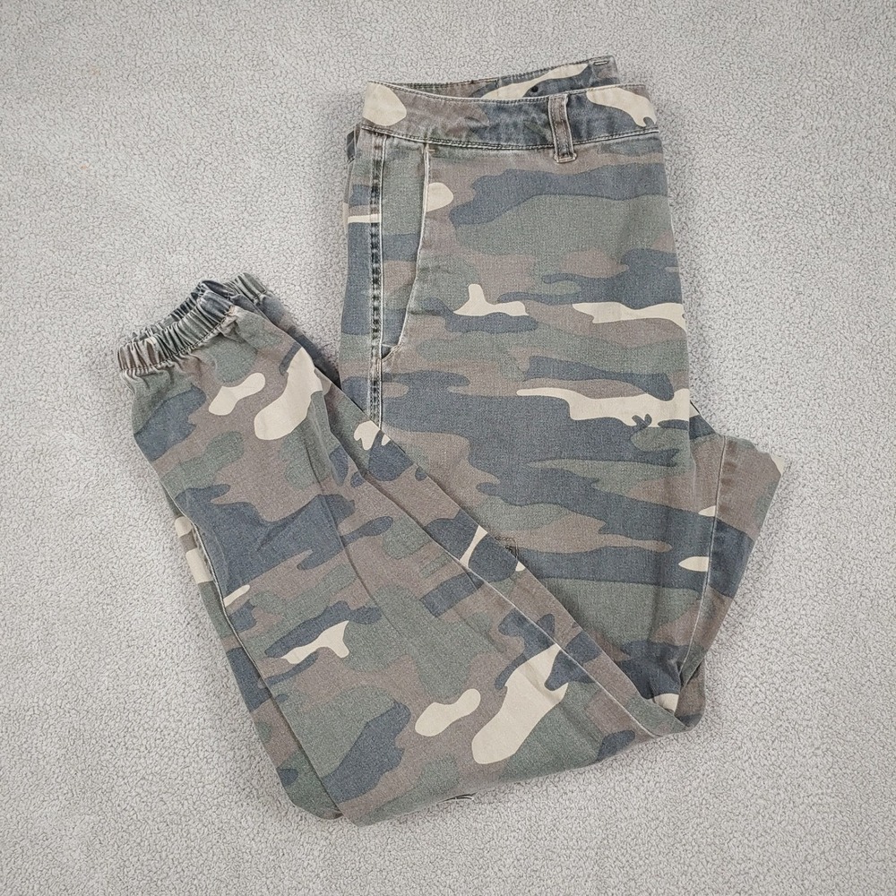 Empyre Camo Cargo Pants Joggers - Mens 35x27 - Streetwear Utility Tactical - Picture 1 of 16